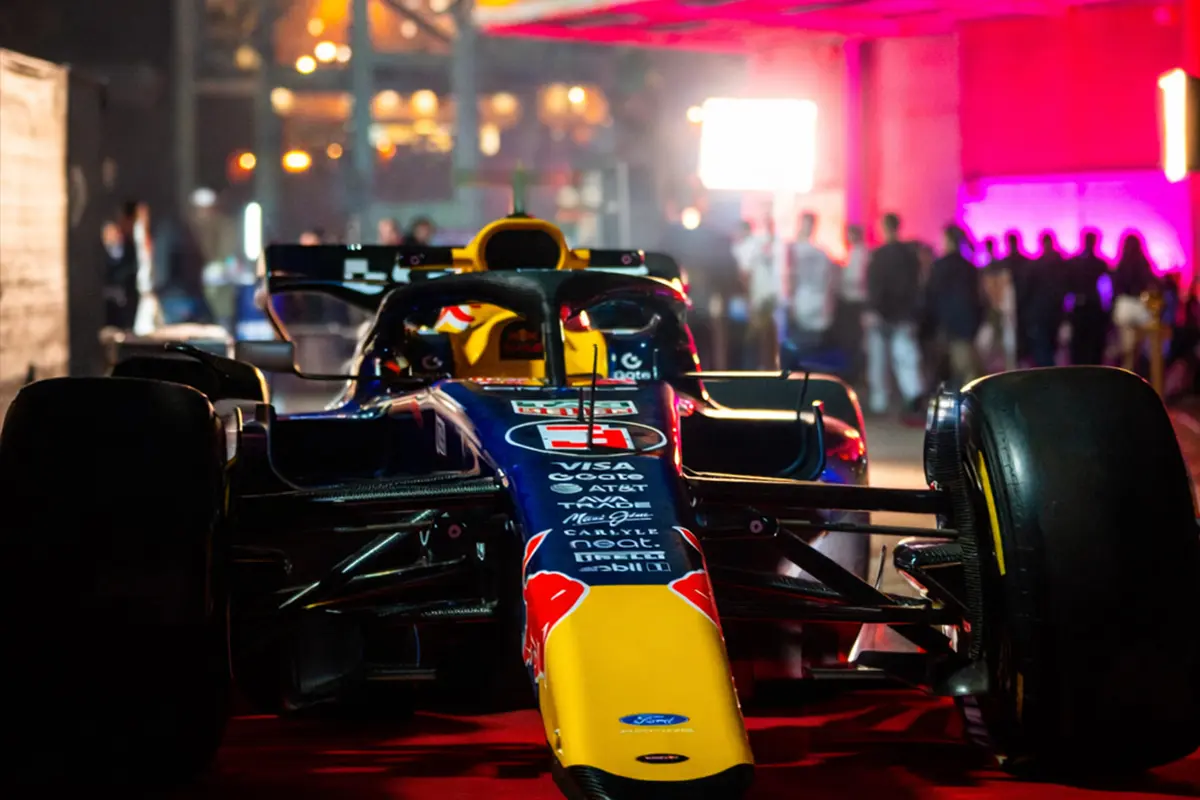 Race car brand activation